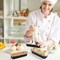 50x Mini Aluminum Foil Cake Pans with Lids Disposable Muffin Baking Tins